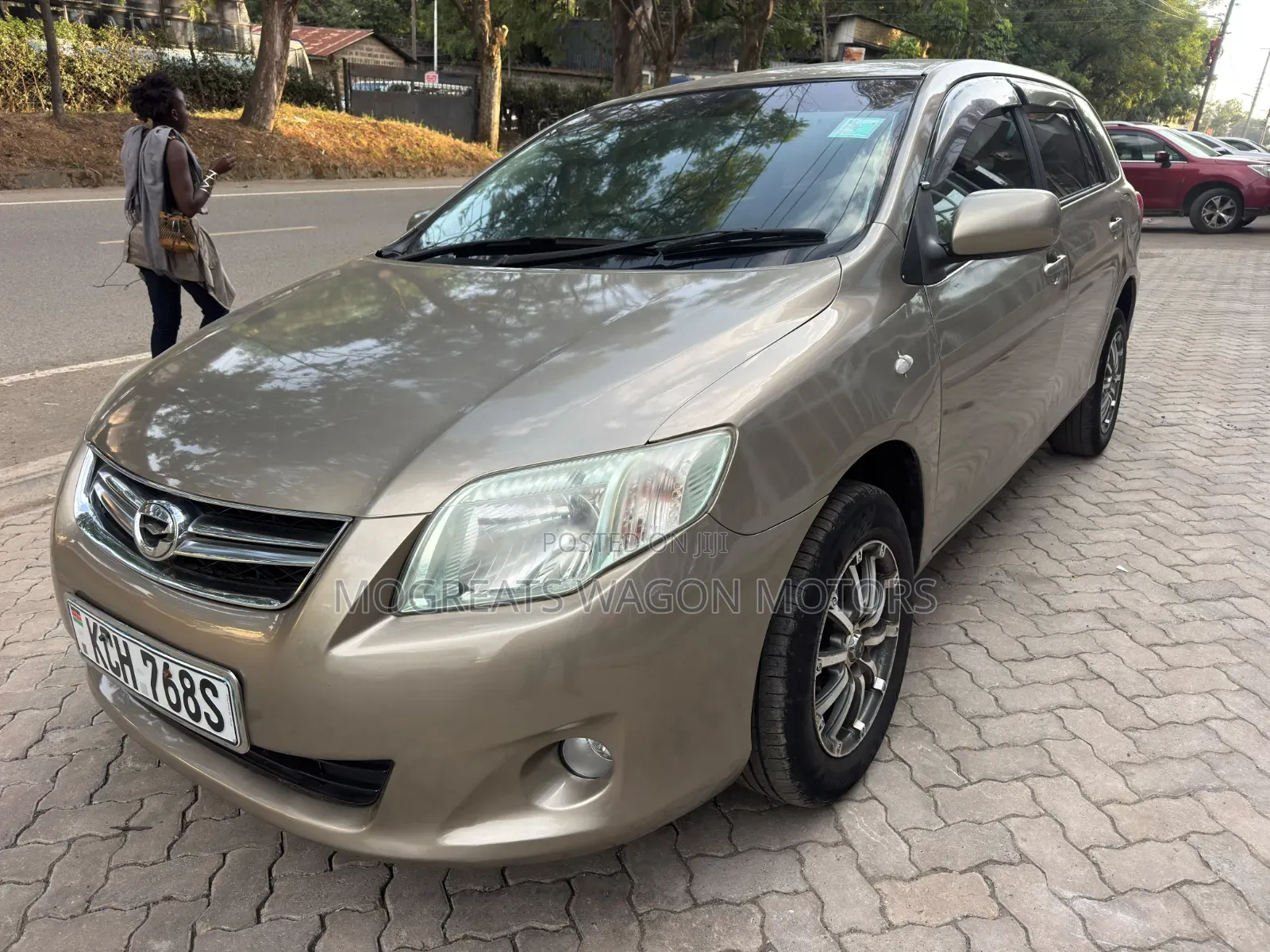 Toyota Corolla Fielder 2008 Gold
