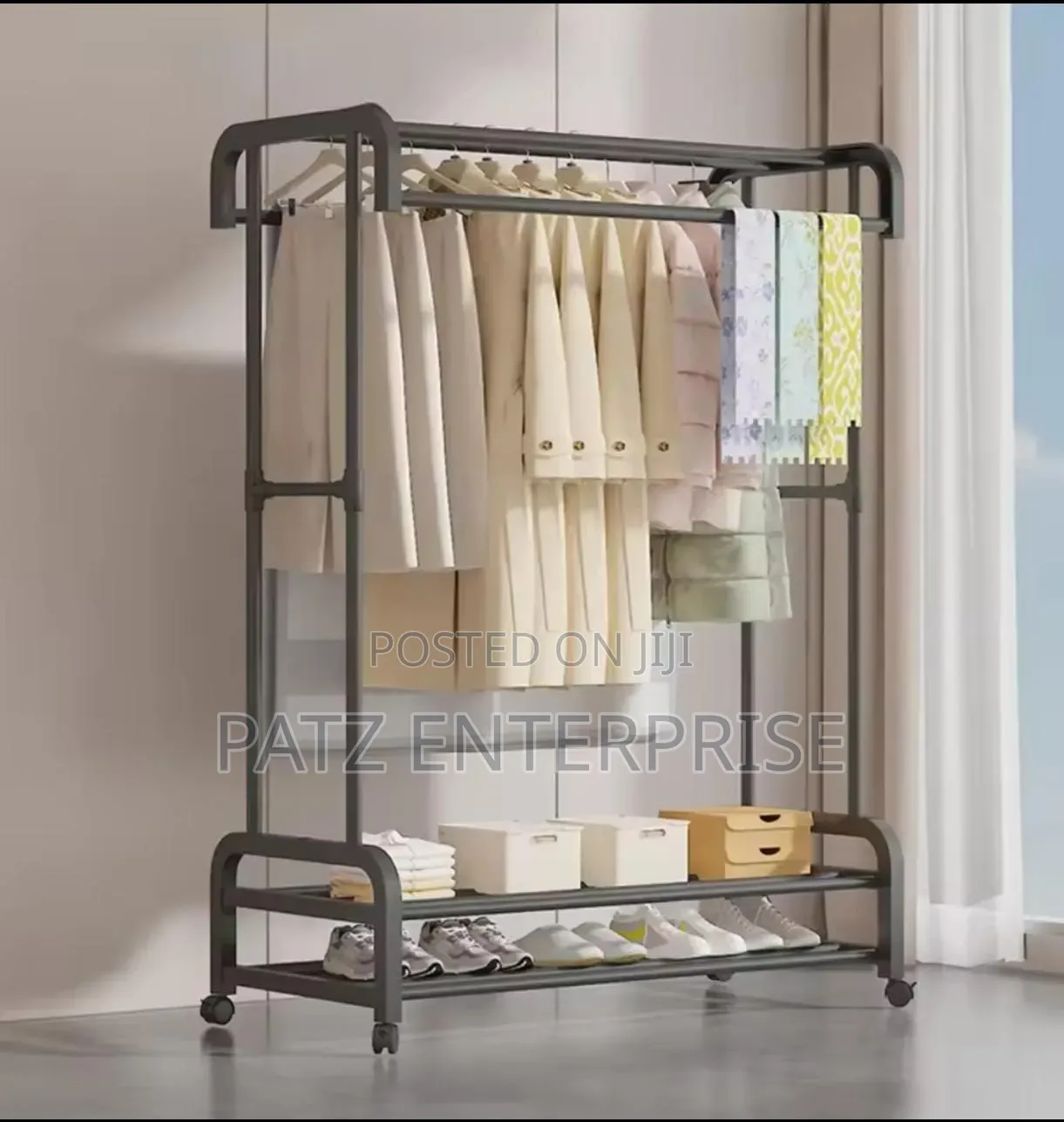 Double Hanging Rails