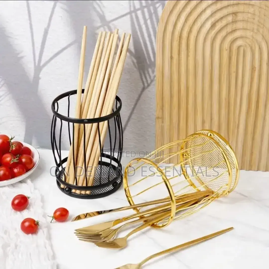 Metal Cutlery Holder Organizer