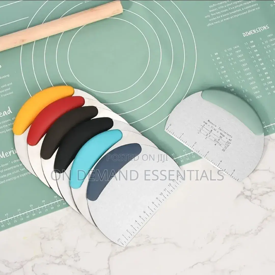 Pro Dough Pastry Scraper/Cutter/Chopper Stainless Steel Mirror