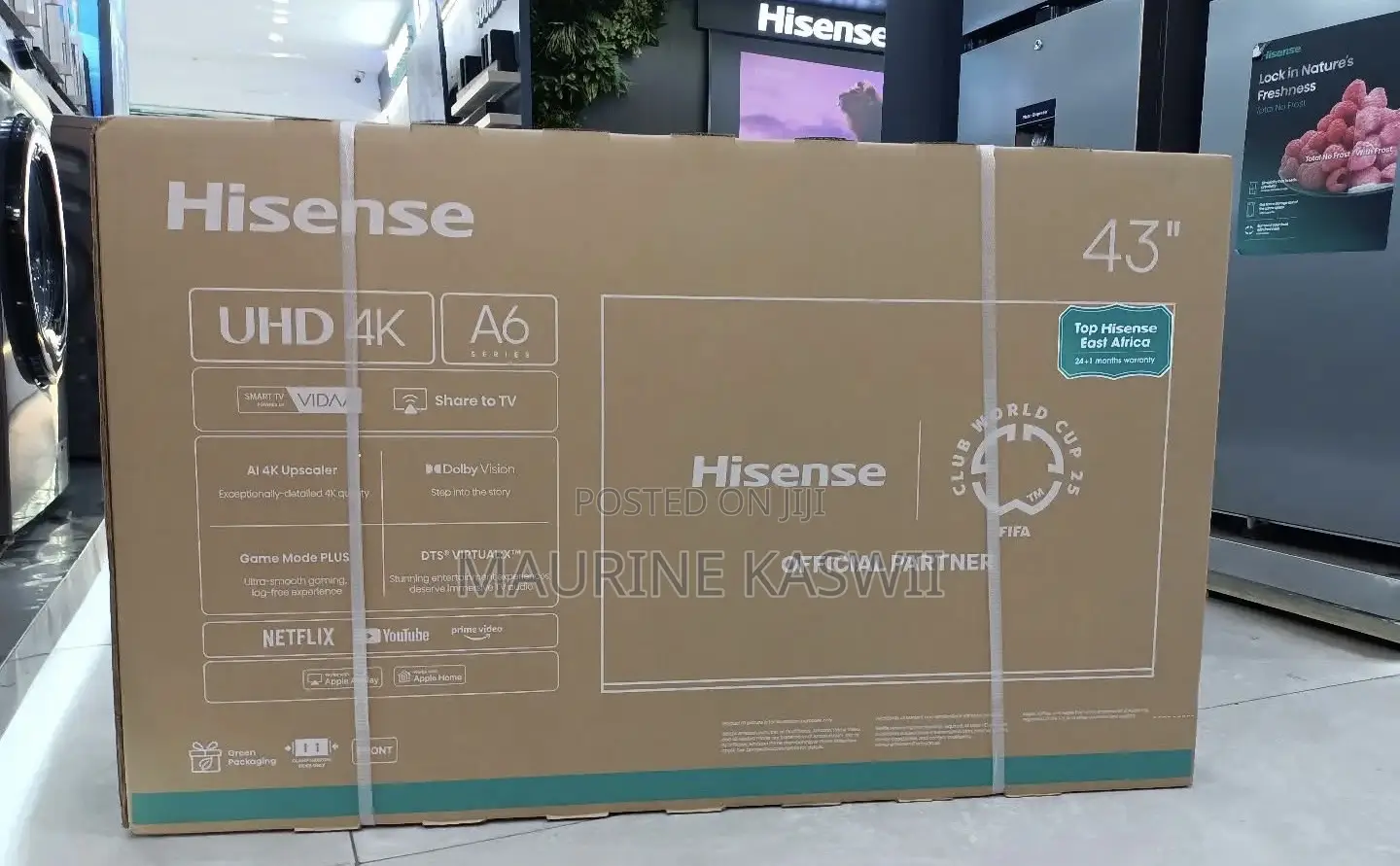 43” Inch Hisensr -43 A6