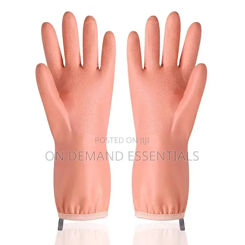 A Pair of Thickened Latex Gloves