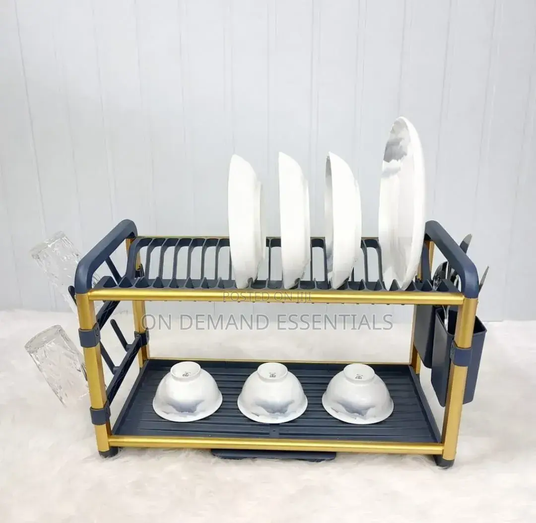 Premium Quality 2Tier Aluminium Dish Drainer