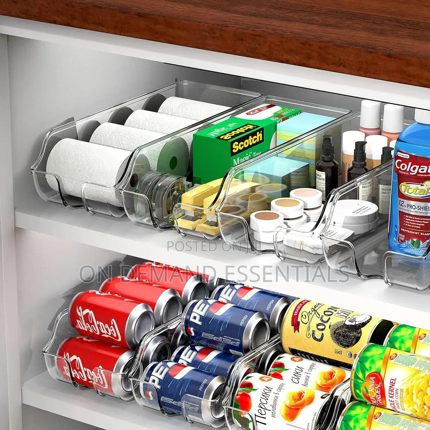 1pc Premium Quality Fridge Can Organizer