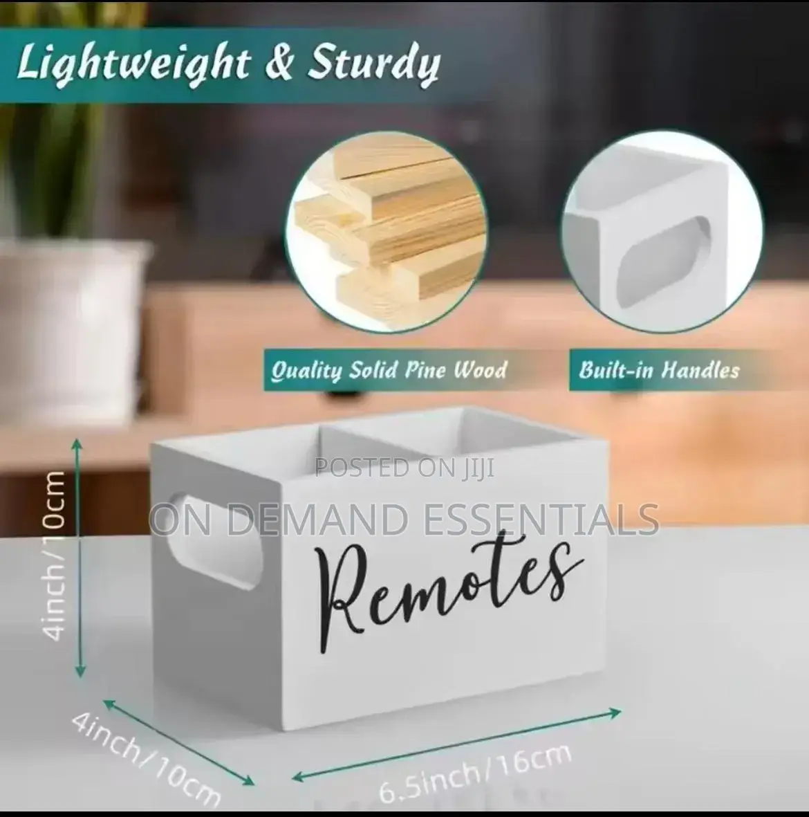 Remote Control Organizer Box