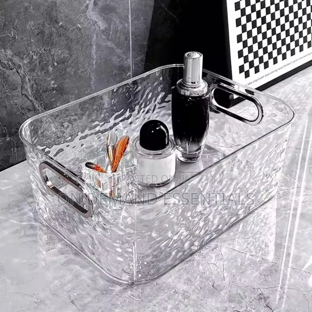 Multi-Purpose Transparent Cosmetic Organizer