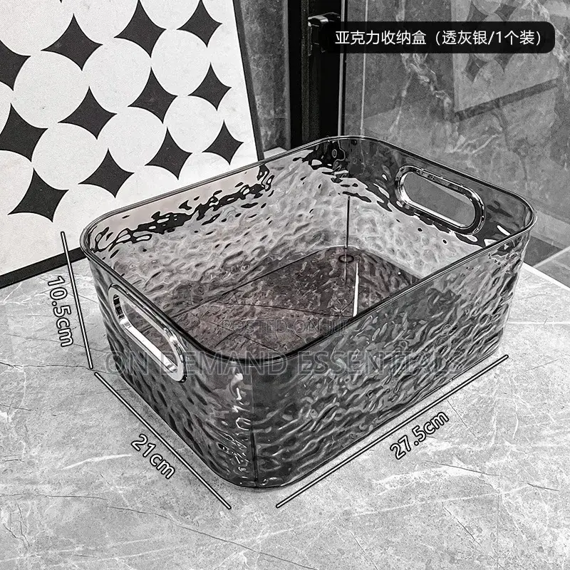 Multi-Purpose Transparent Cosmetic Organizer