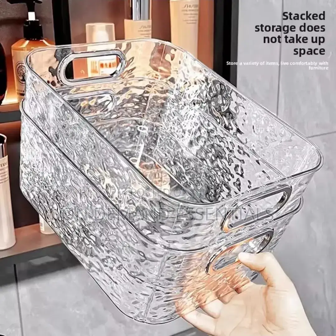 Multi-Purpose Transparent Cosmetic Organizer