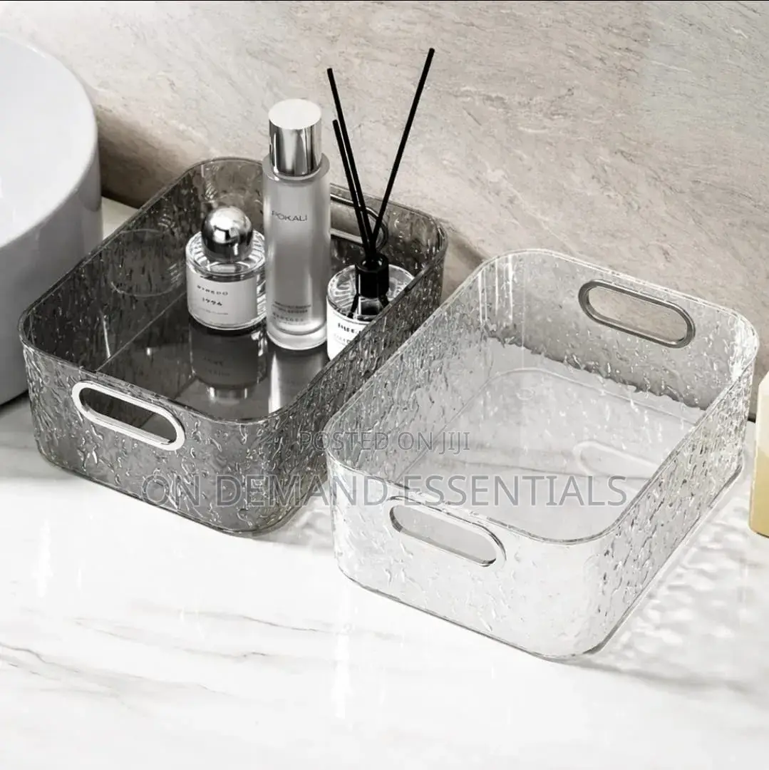 Multi-Purpose Transparent Cosmetic Organizer