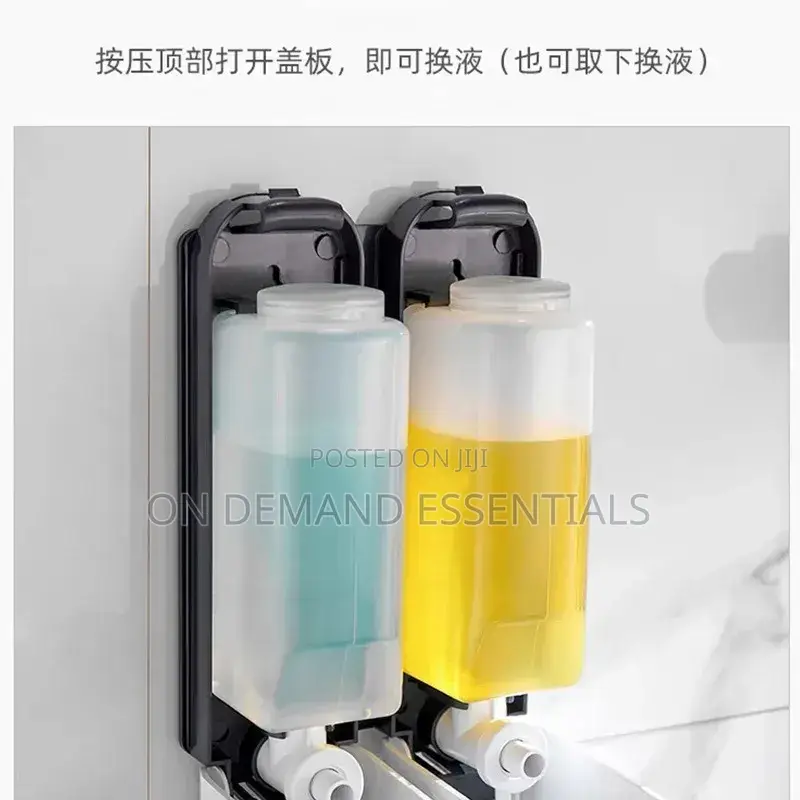Wall-Mounted Manual Press Soap Dispenser