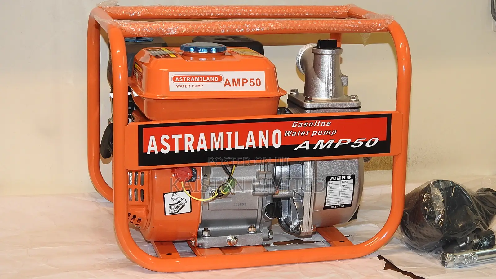 Astramilano 2" Gasoline Water Pump AMP50 – Heavy Duty Irrigation Pump
