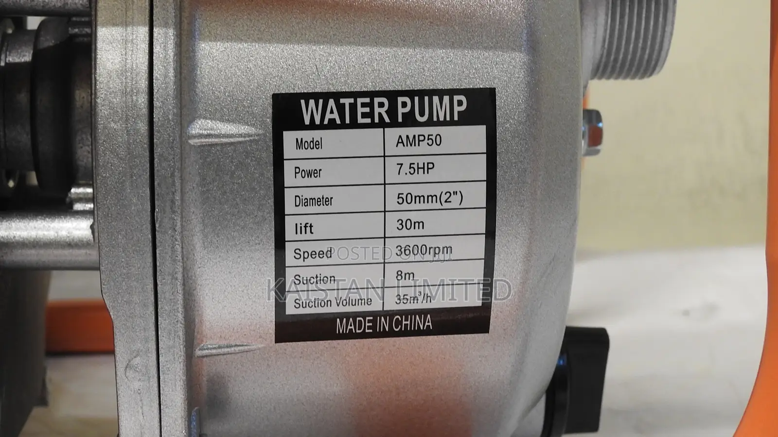 Astramilano 2" Gasoline Water Pump AMP50 – Heavy Duty Irrigation Pump