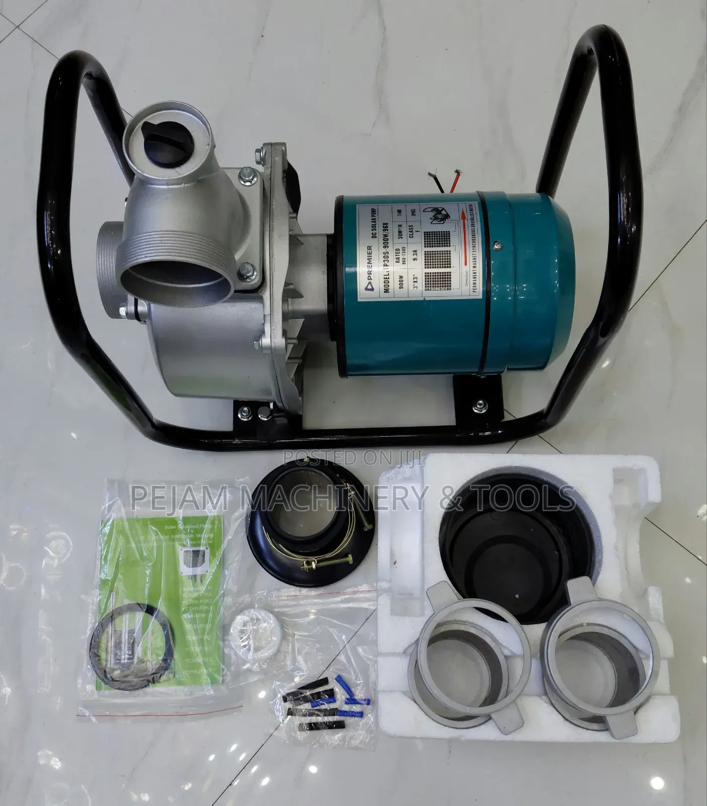 Premier TP30S-900W 96V 3" DC Solar Surface Water Pump