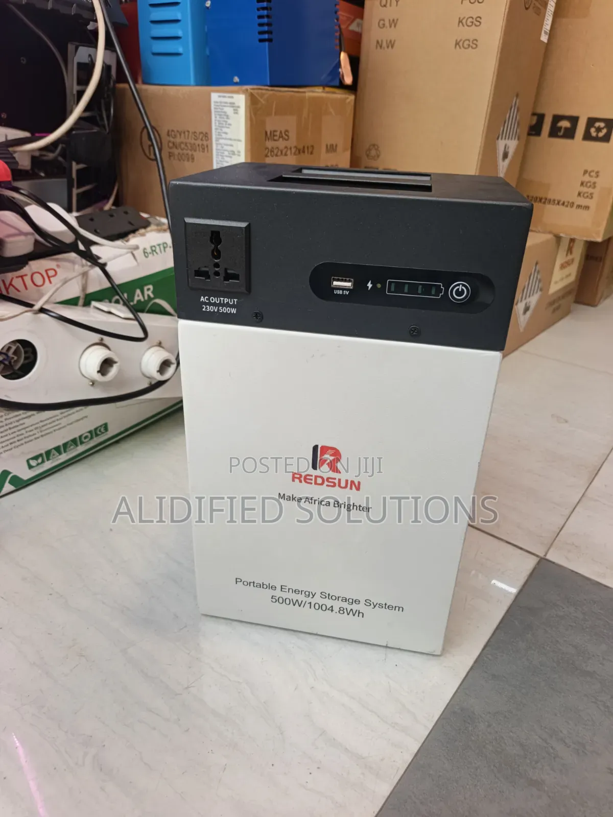Portable Redsun Energy Storage System 1000w