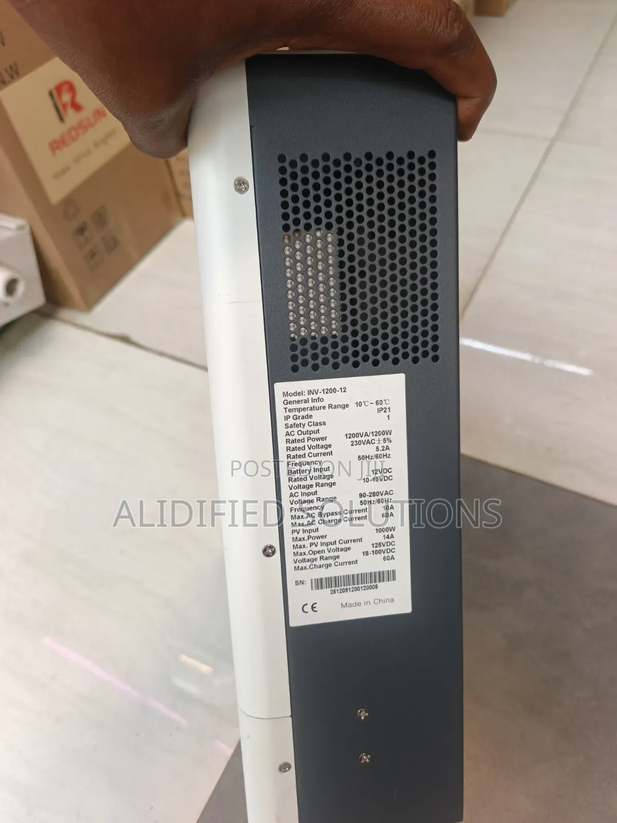 Portable Redsun Energy Storage System 1000w