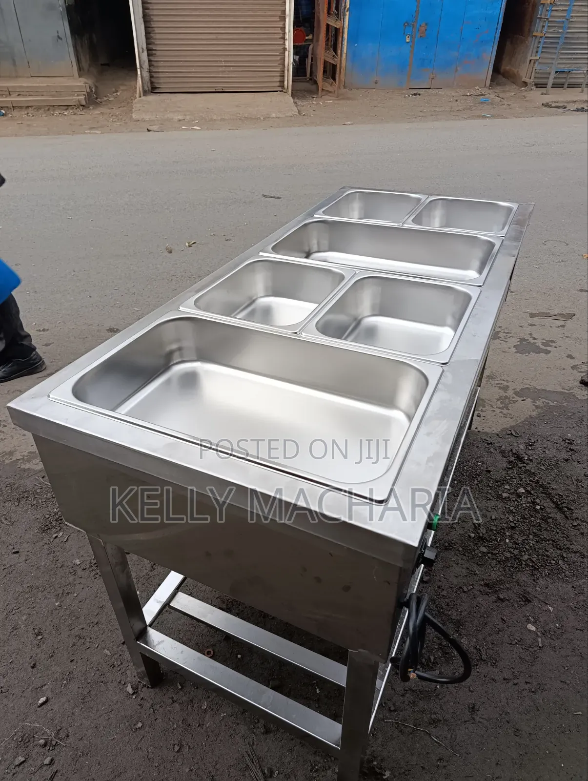 Modernized Stainless Steel Food Warmers and Display