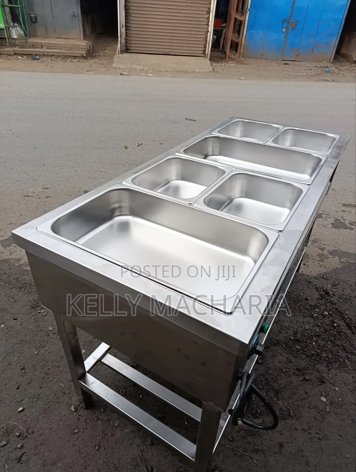 Modernized Stainless Steel Food Warmers and Display