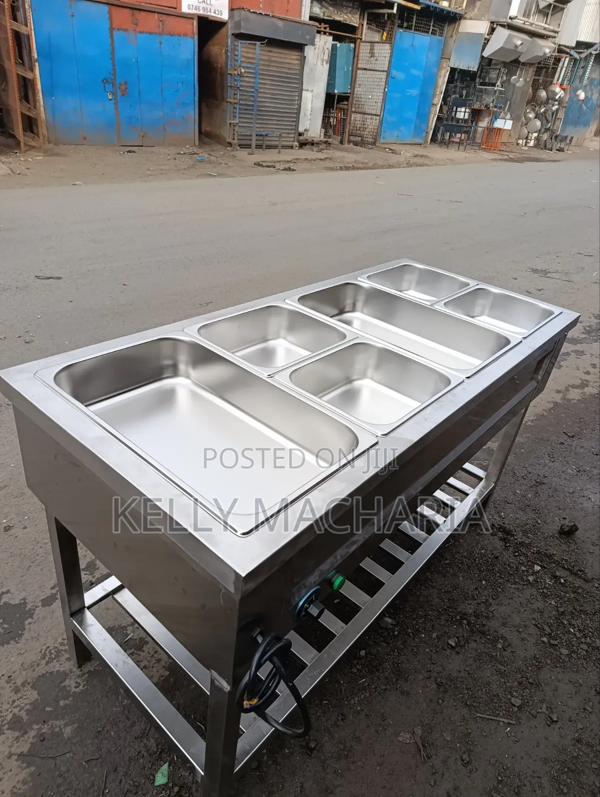 Modernized Stainless Steel Food Warmers and Display