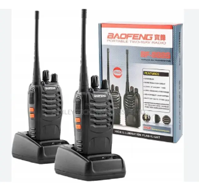 "Baofeng BF-888S Handheld Radio – Ideal for Security Teams""