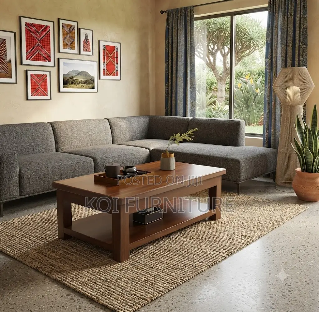 Coffee Table; Mahogany Prestidge Executive Home Office Coffee Table