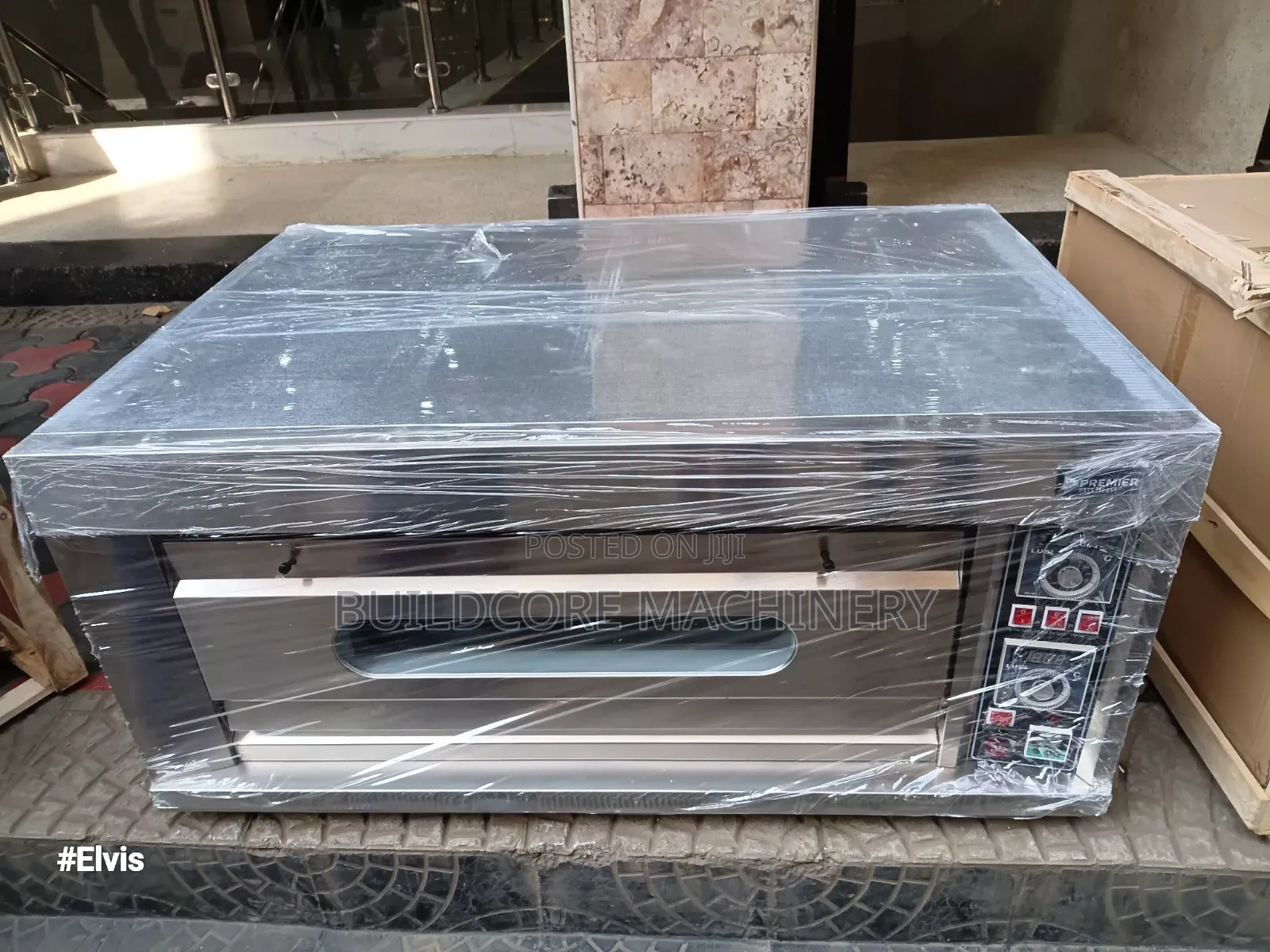 Premier 6kw One Deck Two Tray Electric Oven