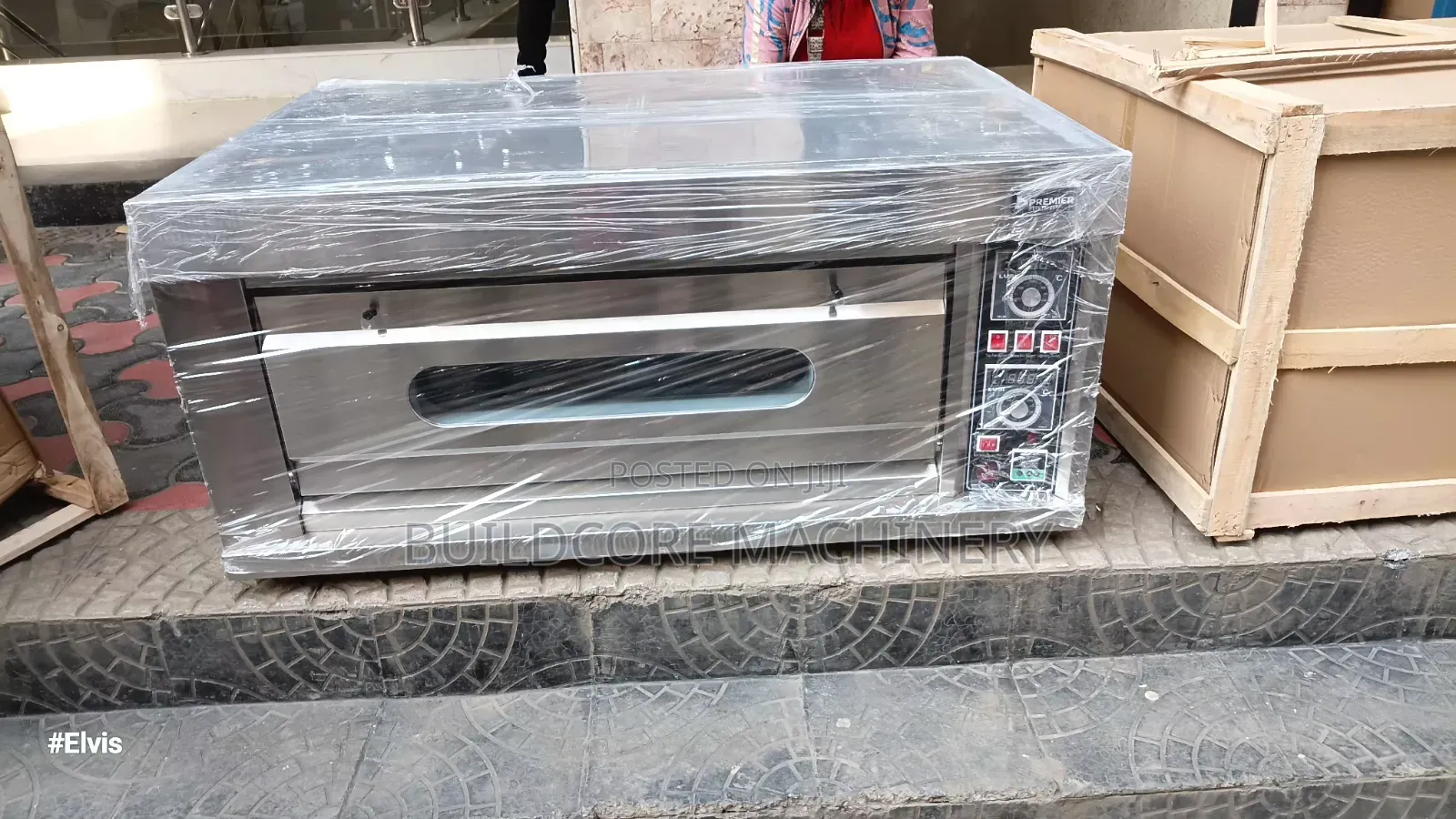 Two Tray Single Deck Premier Commercial Oven