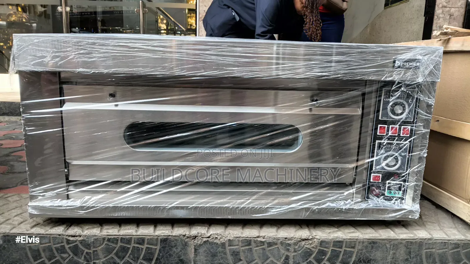 Two Tray Single Deck Premier Commercial Oven
