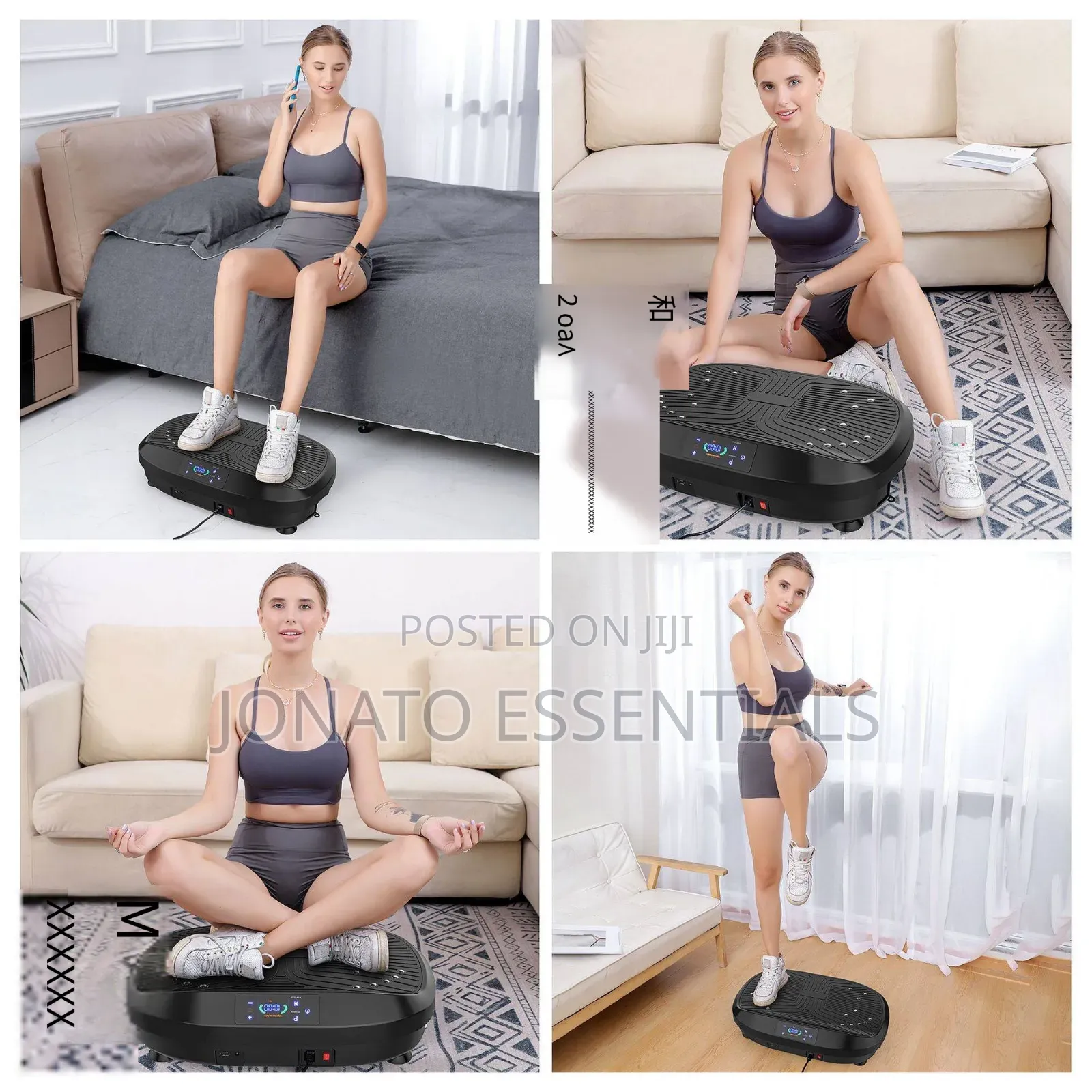 Whole Body Vibration Fitness Platform for Home Workout