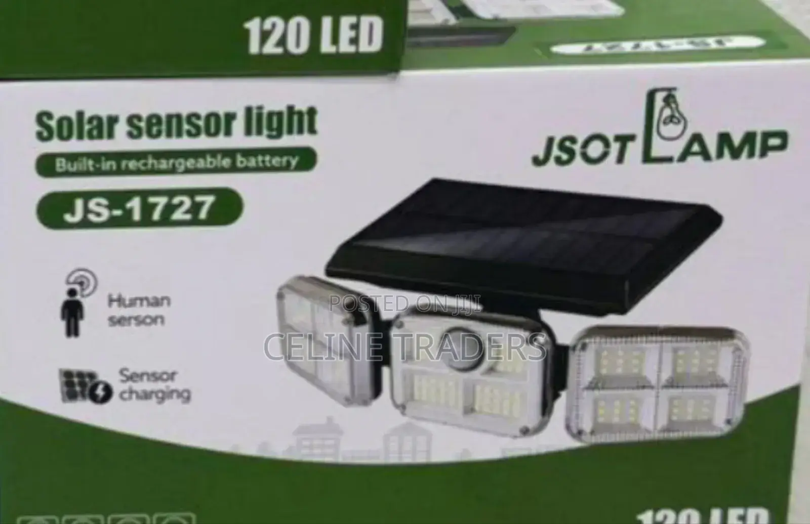 Js1727 Jsot 3 Head Solar Light