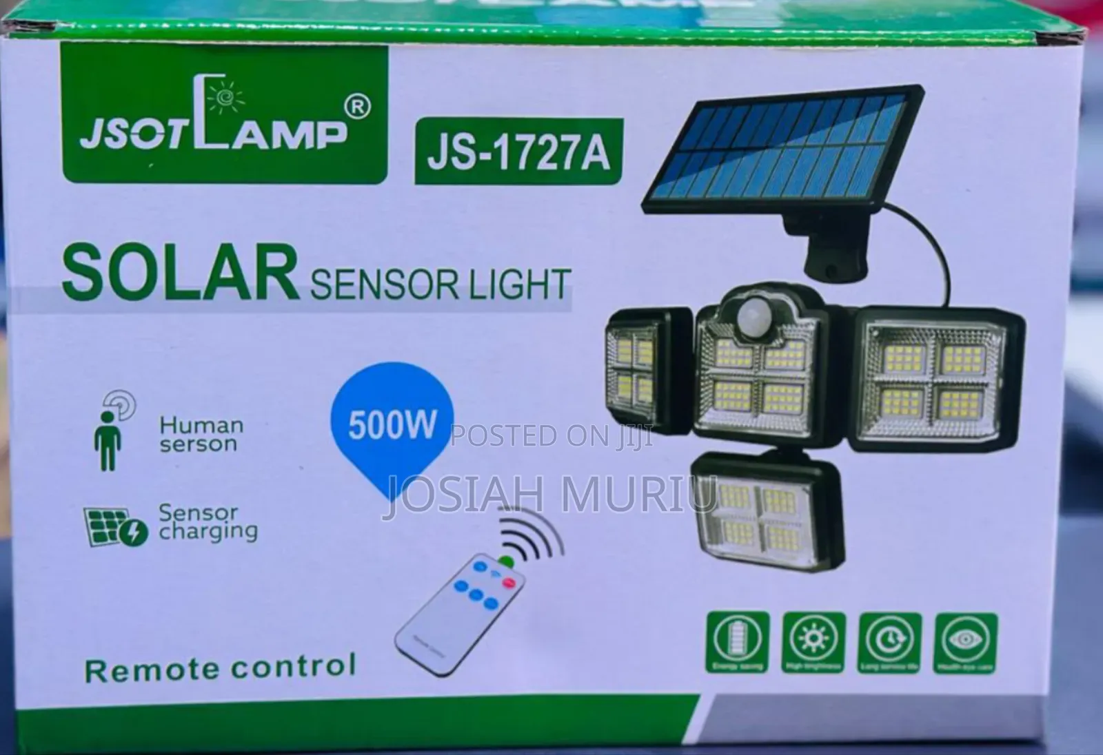 Js 1727A Solar Lamp 500w