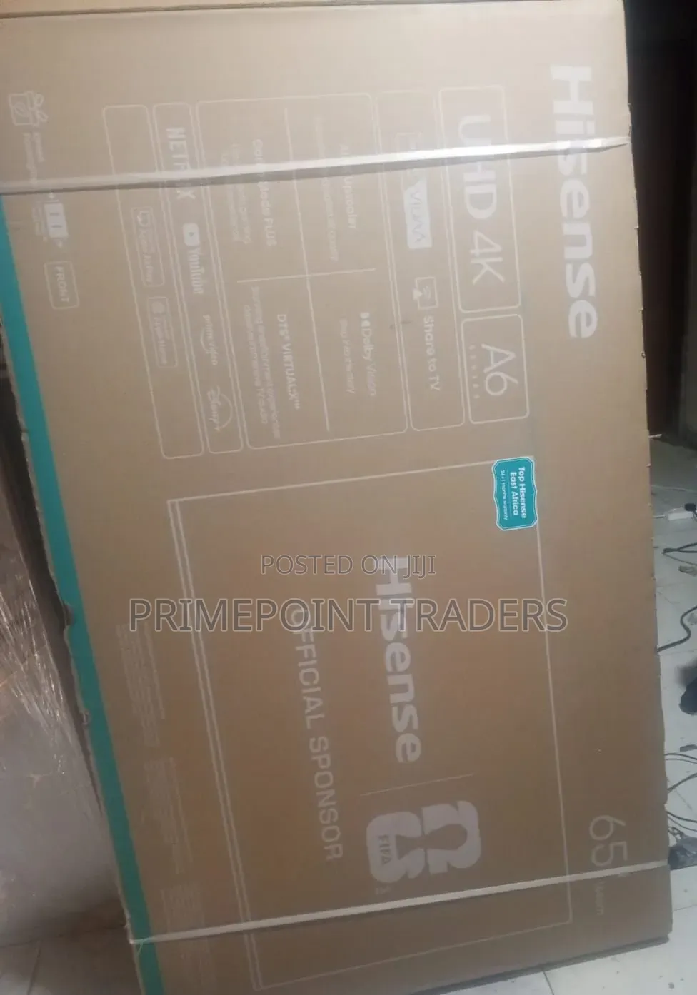 Hisense 65 Inch A6QKEN UHD LED Smart Television