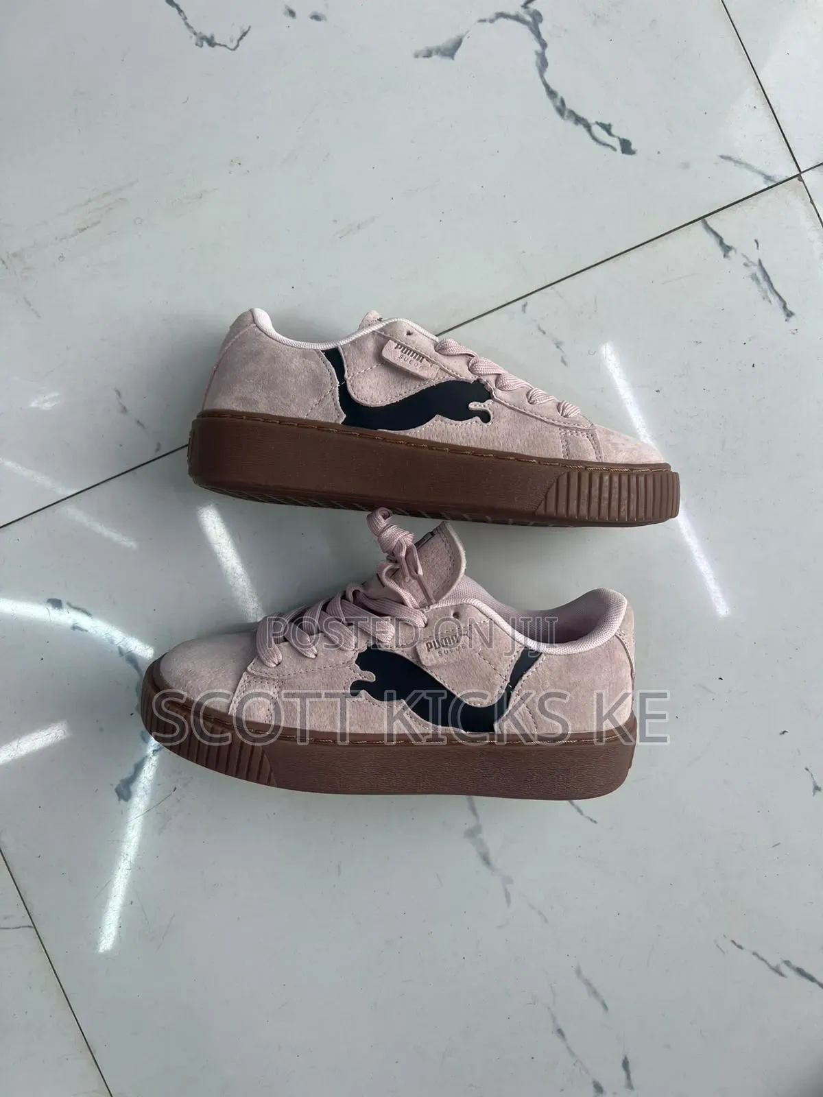 Puma Suede Platform Pink