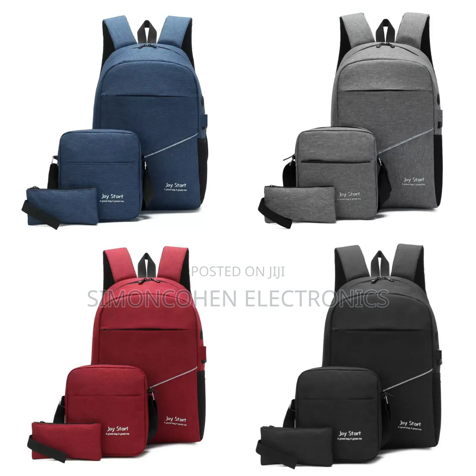 3in 1 Laptop Bags School Bag