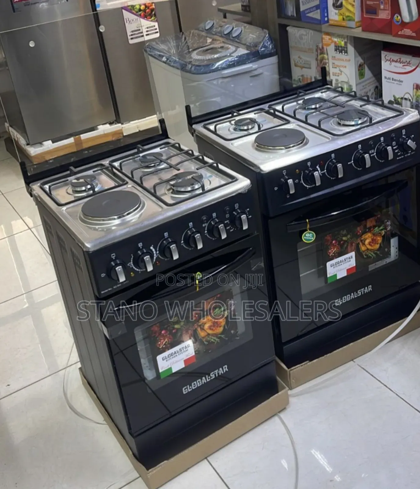 Globarstar 60*60 Black Standing Cooker