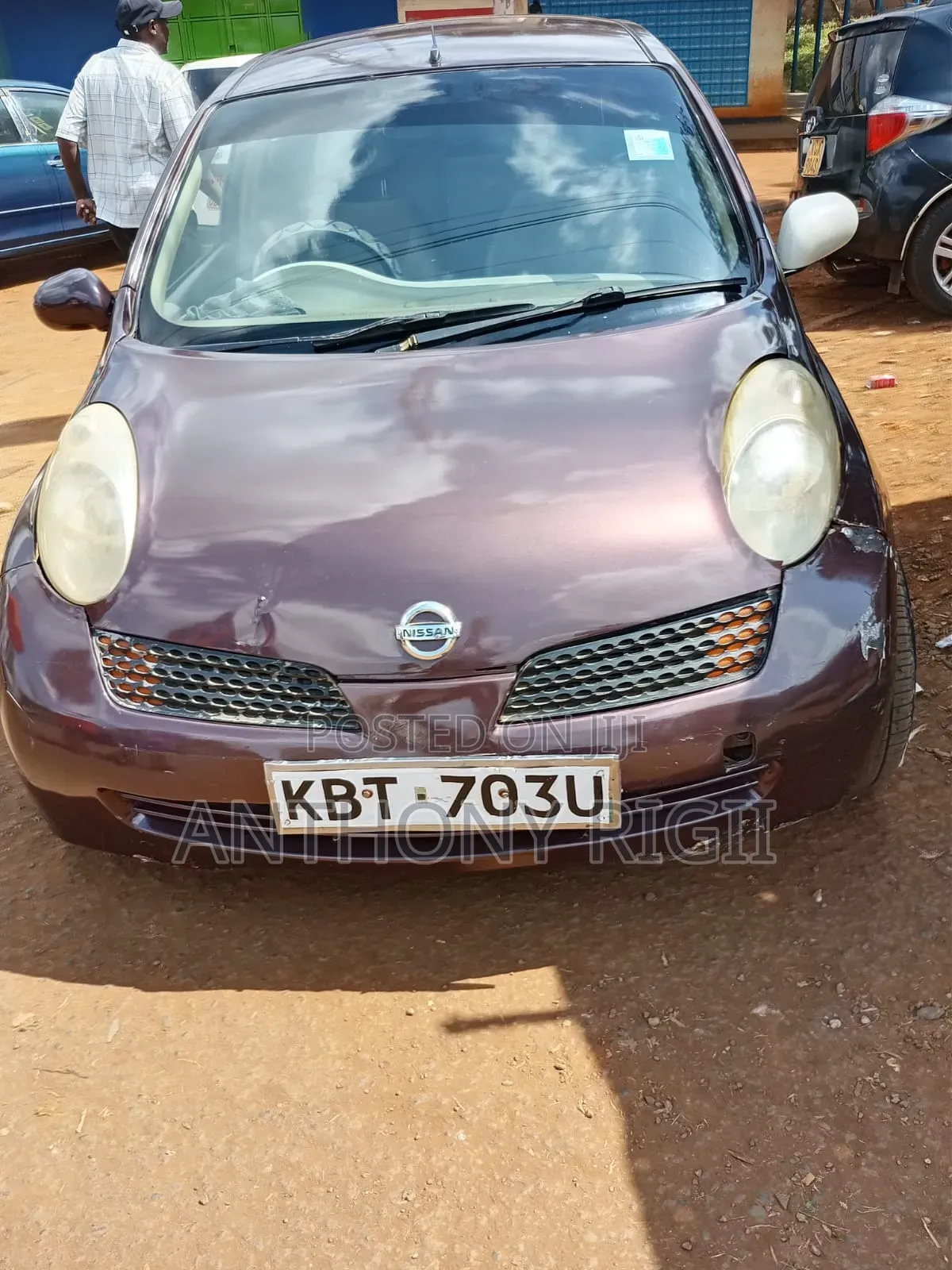 Nissan March 1.2 12SR FWD 2006 Burgundy