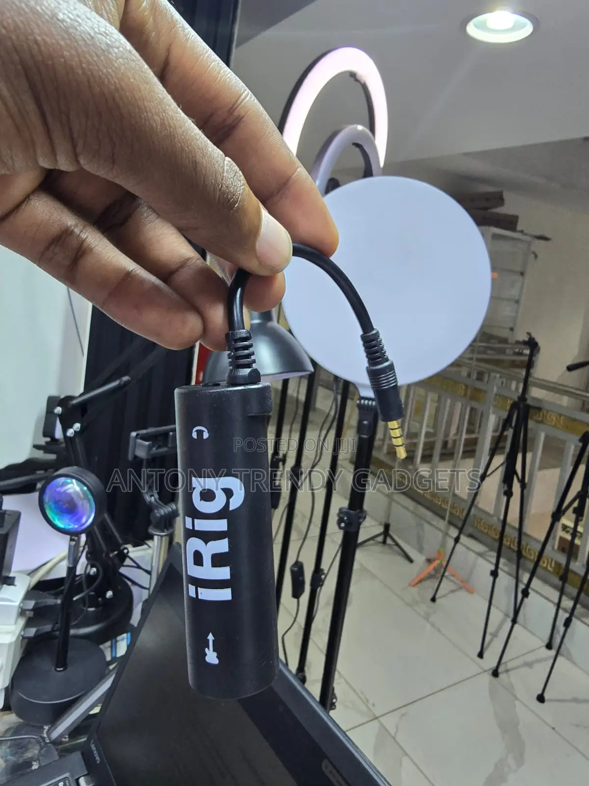 iRig Guitar Recording Adapter for iOS Android Smartphones