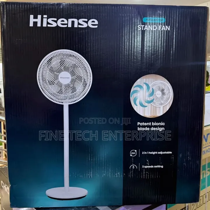 16 Inches Hisense Standing Fan With Fan Power Saving 65%
