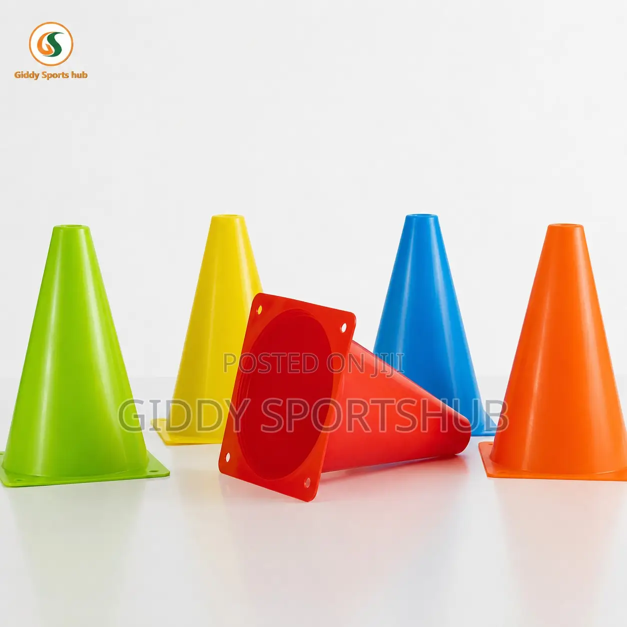 Multi-Color Sports Training Cones 7 Inches