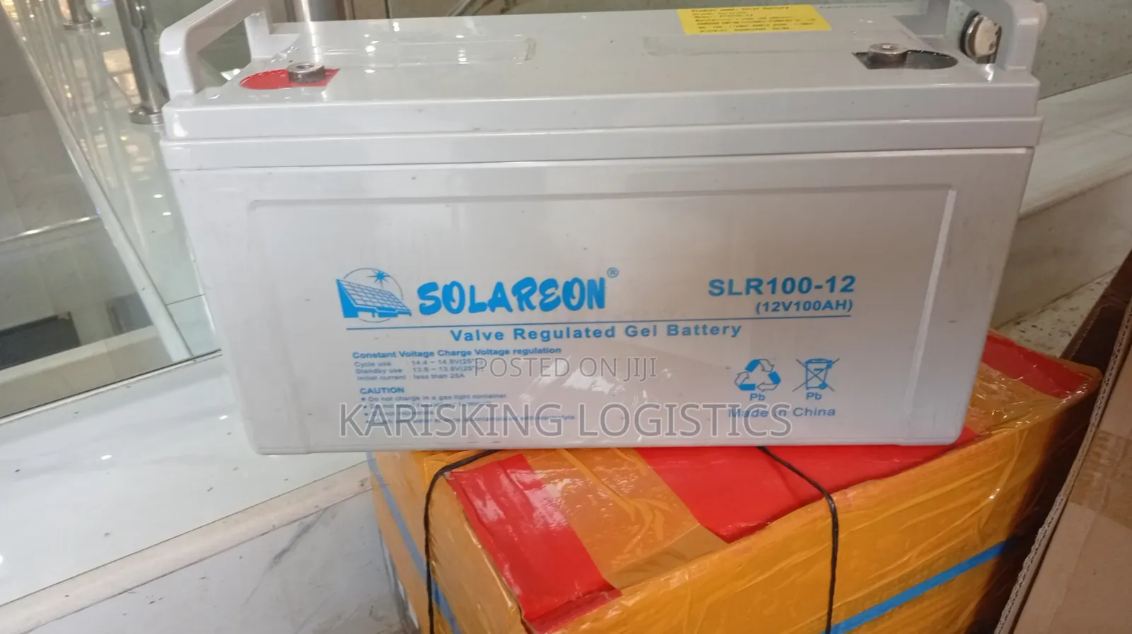 Solareon 100 Ah Gel Battery 12volts