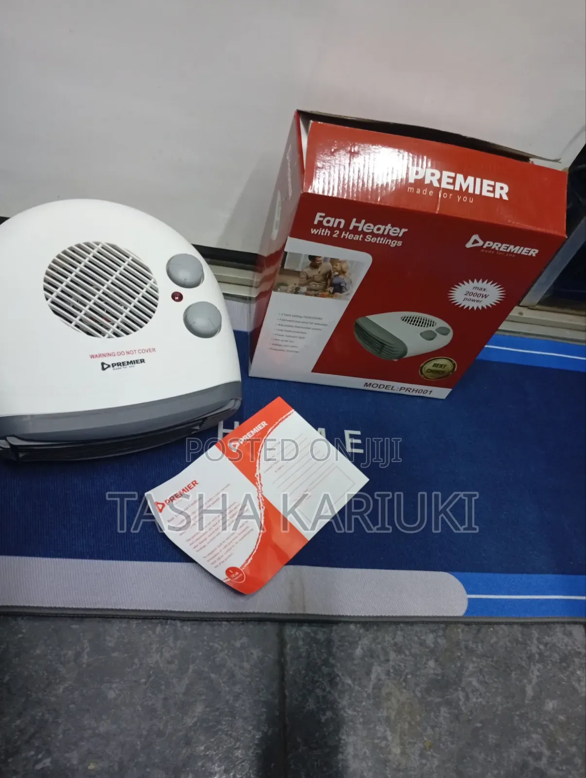 Premier Room Heater With 2 Heat Settings