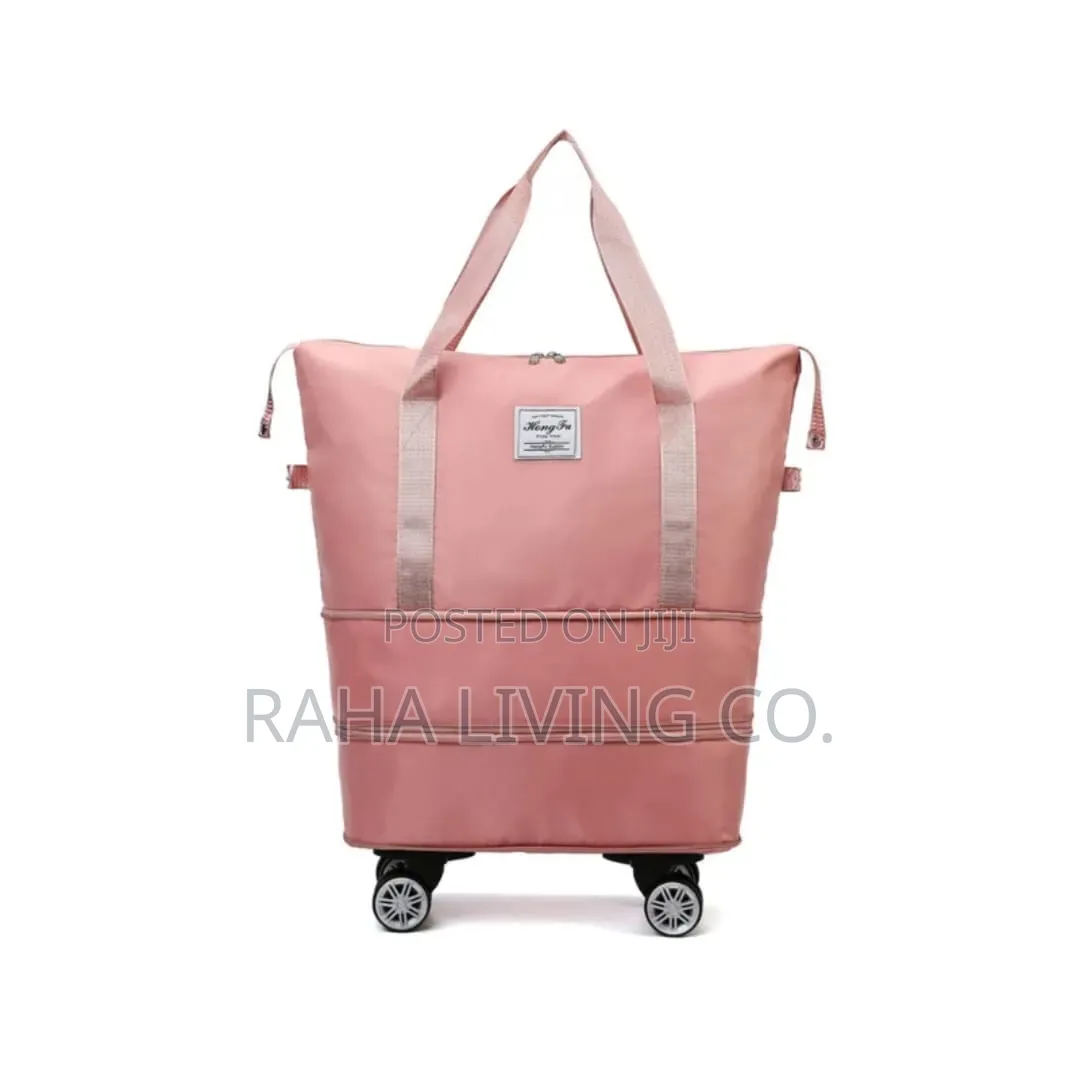 Foldable Travel Bag With Wheels | Large Capacity