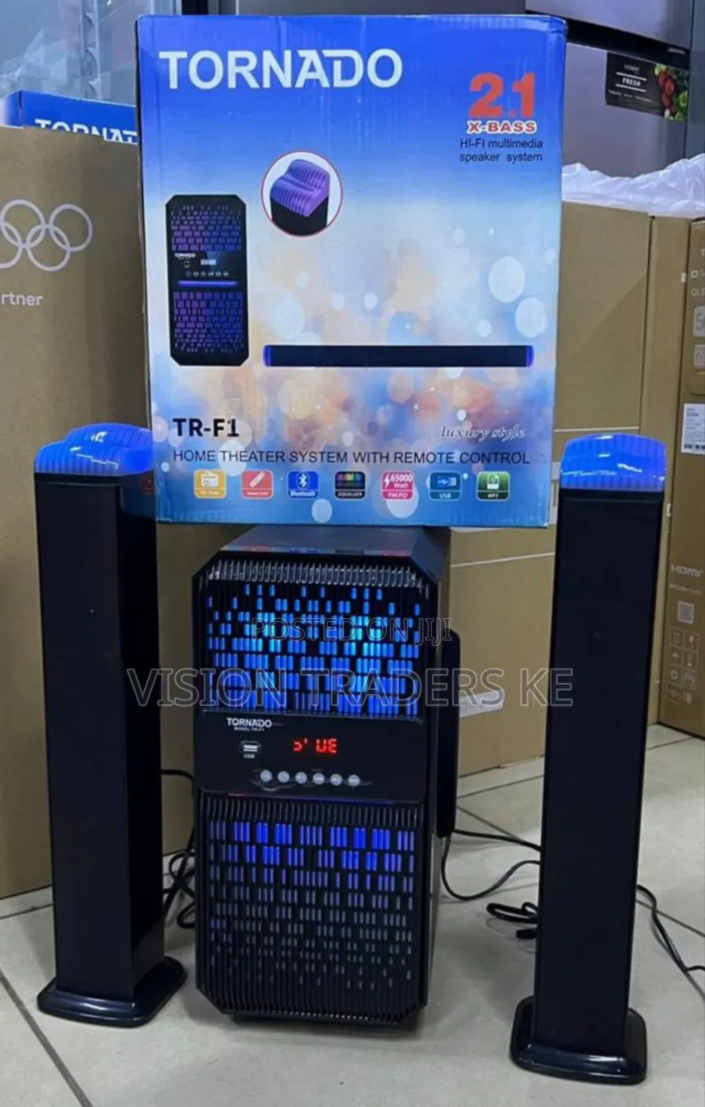 Tonardo 2.1Ch Home Theatre System With Remote Control