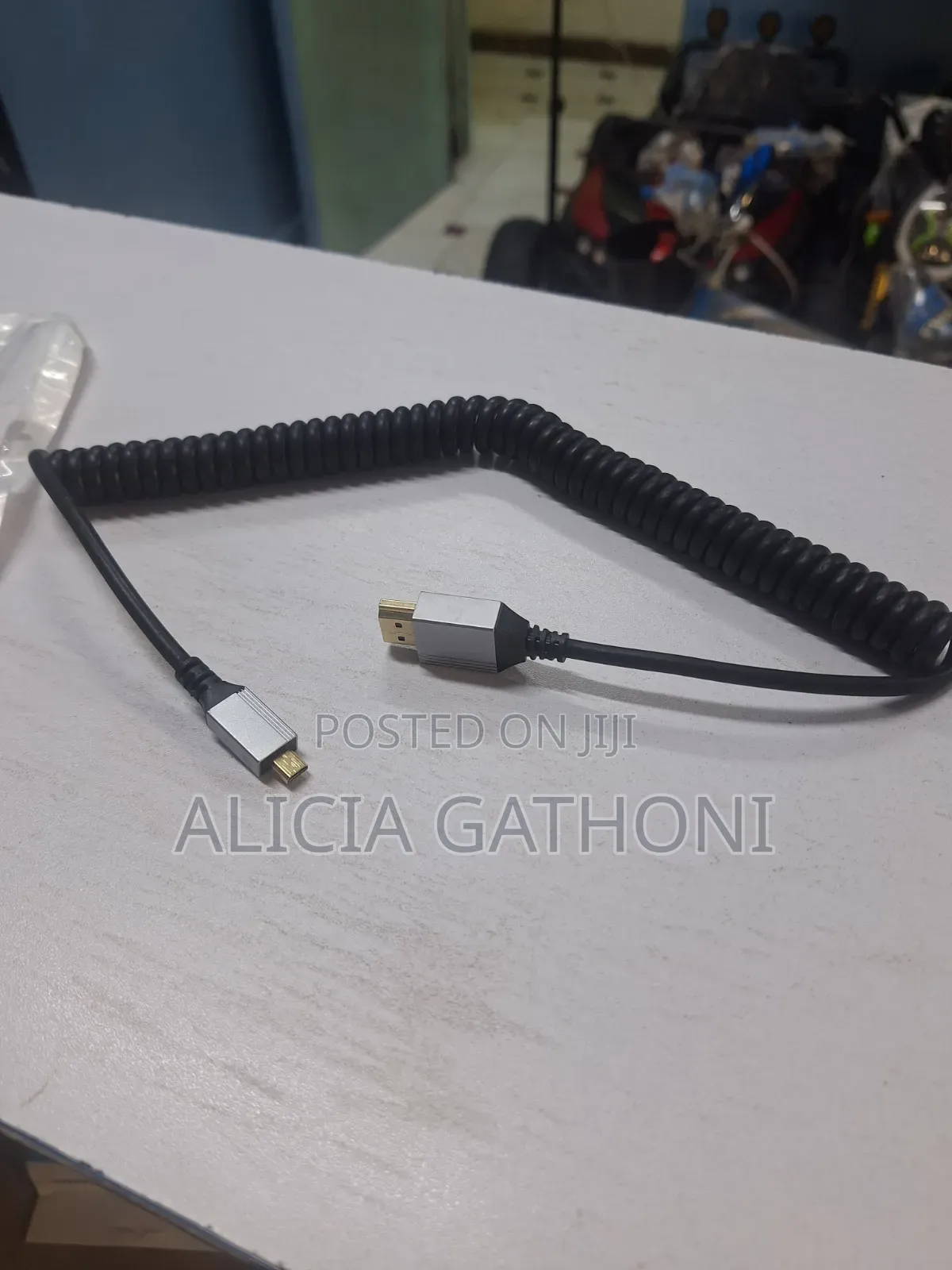 Elastic Micro Hdmi to Hdmi Cable