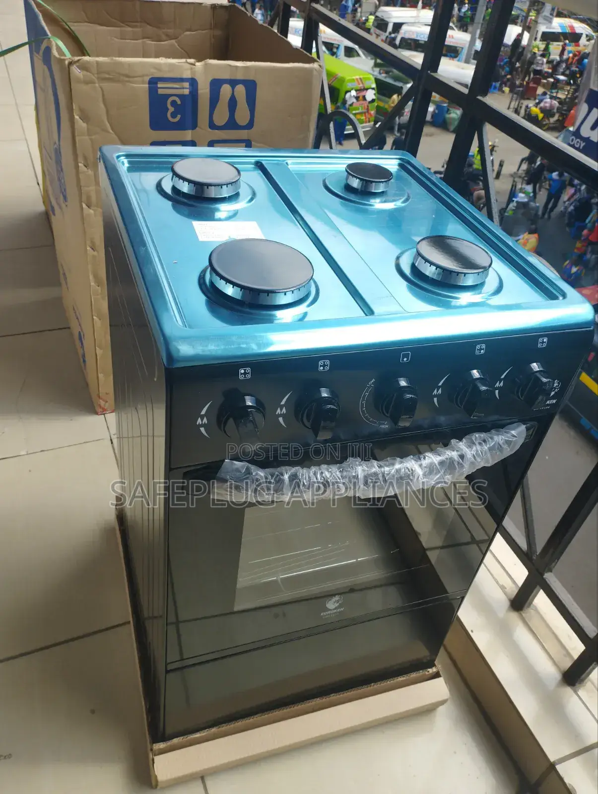 Euroken 4g-50*55 Full Gas Standing Cooker