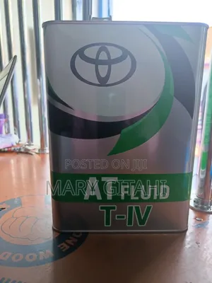 4-Liter Steel Can of Genuine Toyota AT Fluid Type T-Iv.