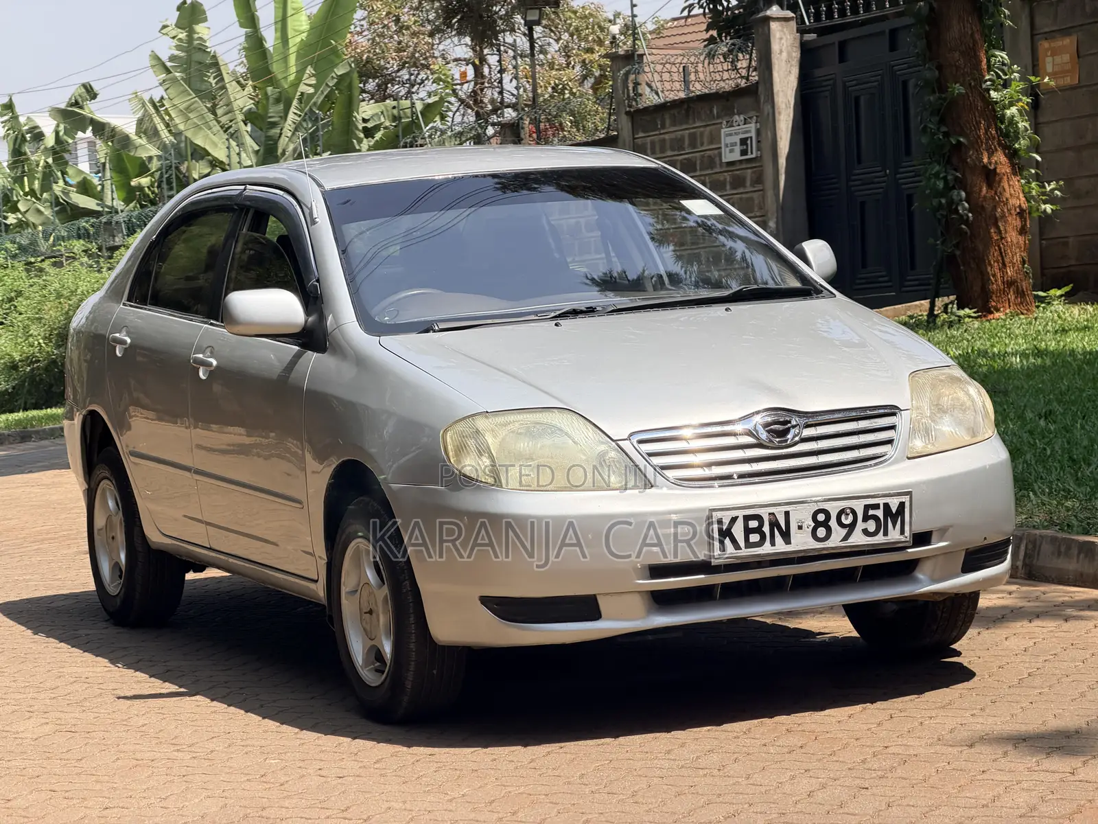 Toyota Corolla Sedan 2003 Silver