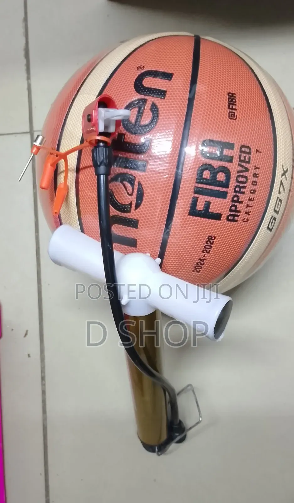 Molten FIBA Basketball and Free Pump