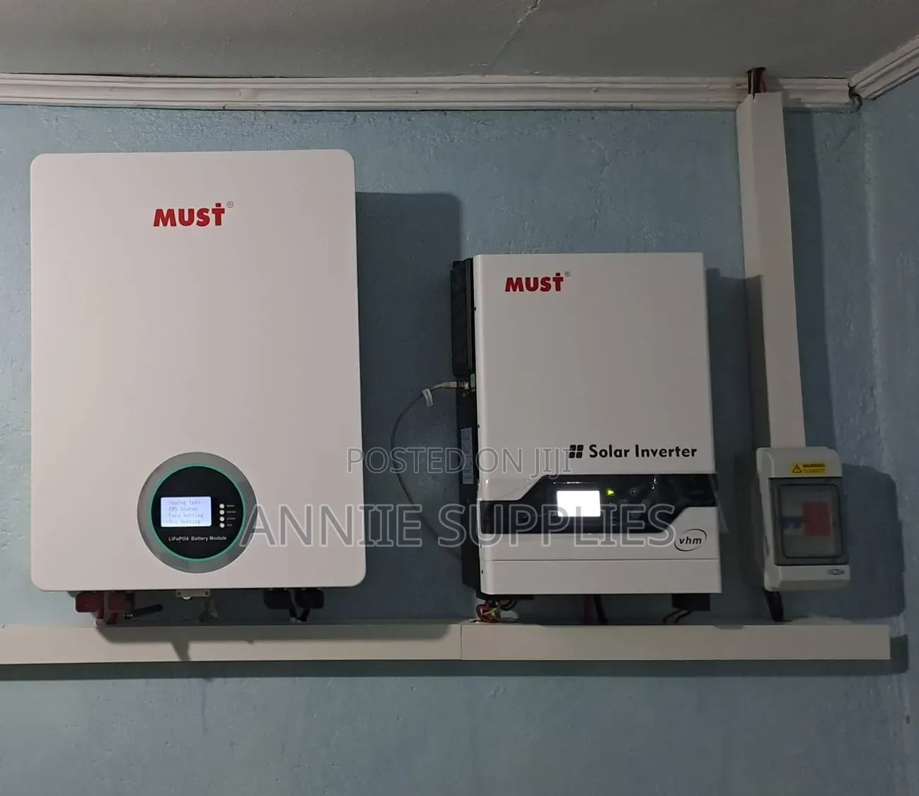 Must 5.12kwa+6.2kva Hybrid Inverter 6pcs Solar Panels