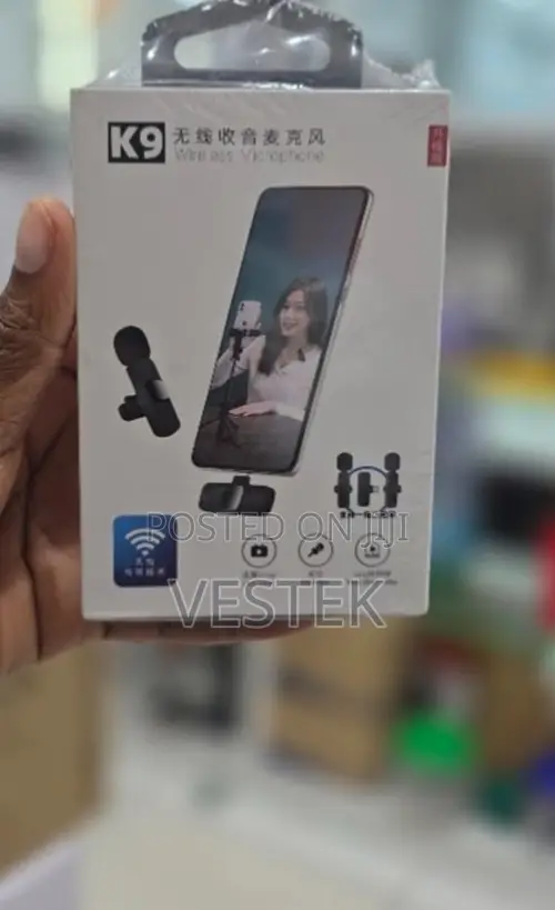 Wireless Lavalier Mic 2-in-1 for Content Creators