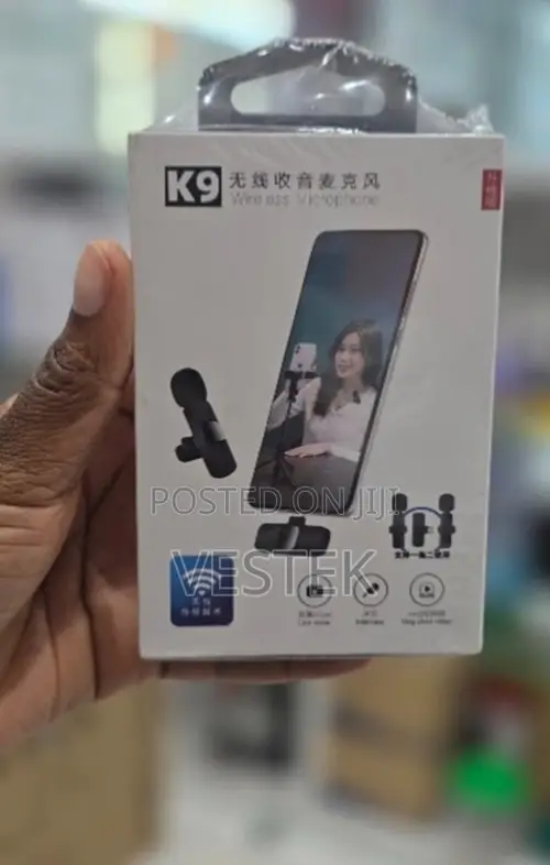 Dual Wireless Microphone for Podcast, Vlog Online Meetings